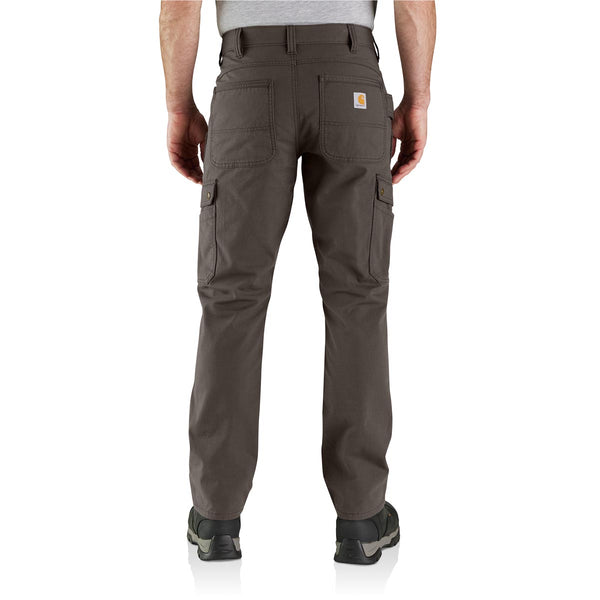 Carhartt 105461-DFE Men's Rugged Flex Relaxed Fit Ripstop Cargo Work Pant - Dark Coffee