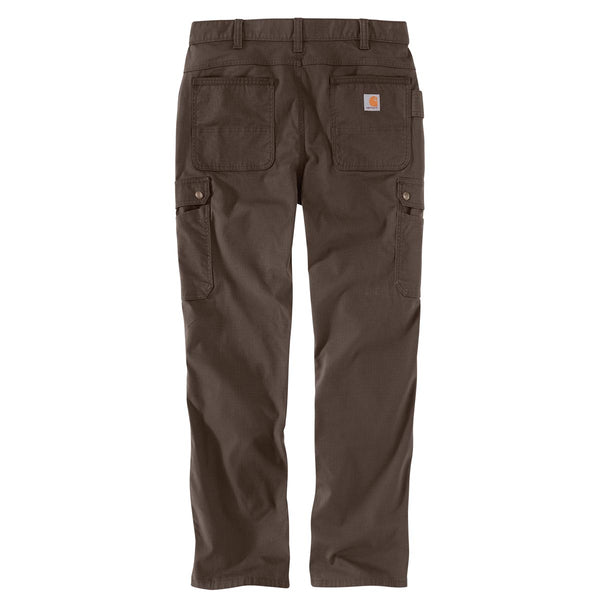 Carhartt 105461-DFE Men's Rugged Flex Relaxed Fit Ripstop Cargo Work Pant - Dark Coffee