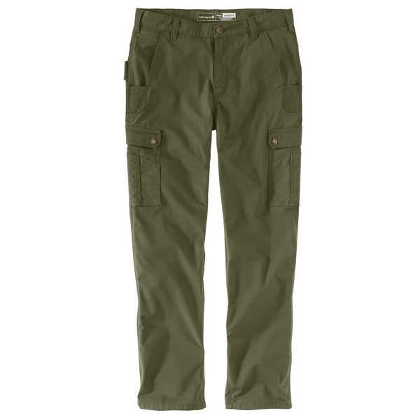 Carhartt 105461-G72 Men's Rugged Flex Relaxed Fit Ripstop Cargo Work Pant - Basil