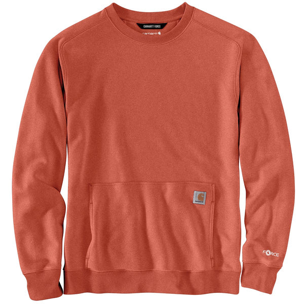 Carhartt 105568-C Men's Force Relaxed Fit Lightweight Crewneck Sweatshirt - Discontinued Pricing