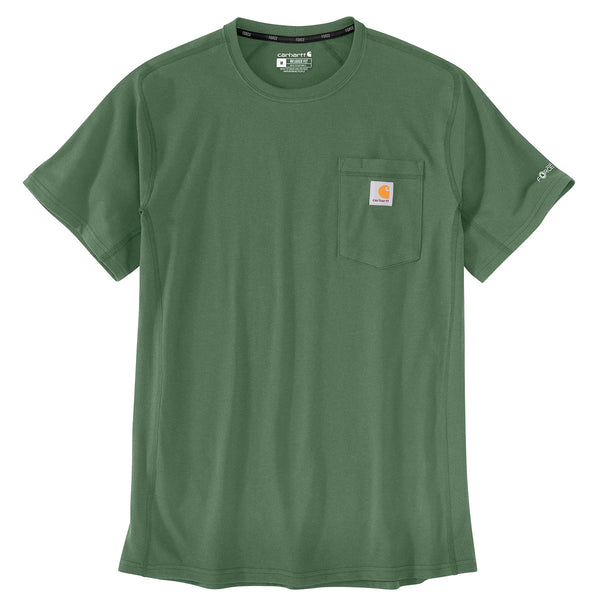 Carhartt 106652-SNSL Men's Force Relaxed Fit Midweight SS Pocket T-Shirt - Seasonal Colors