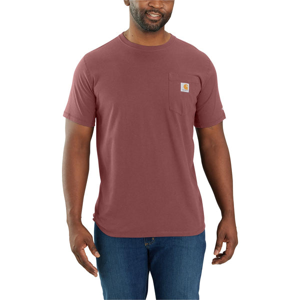 Carhartt 106652-C Men's Force Relaxed Fit Midweight SS Pocket T-Shirt - Discontinued Pricing