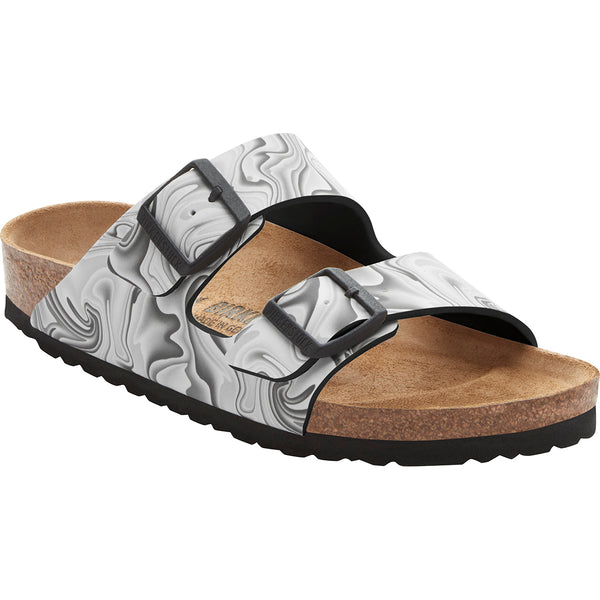 Birkenstock 1026556 Arizona - Marble Black Birko Flor