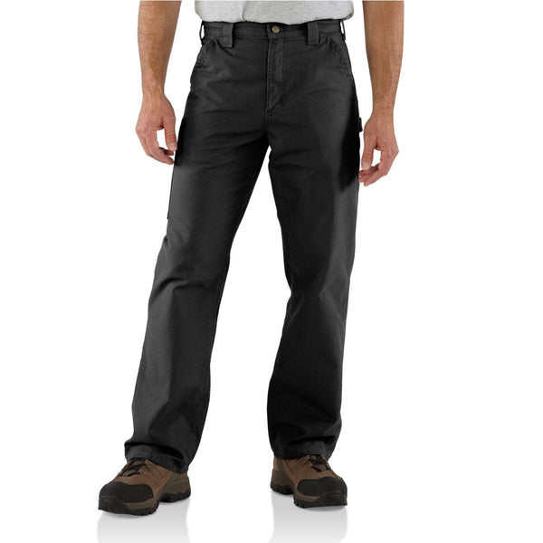 Carhartt B151-BLK Men's Loose Fit Canvas Utility Work Pant - Black