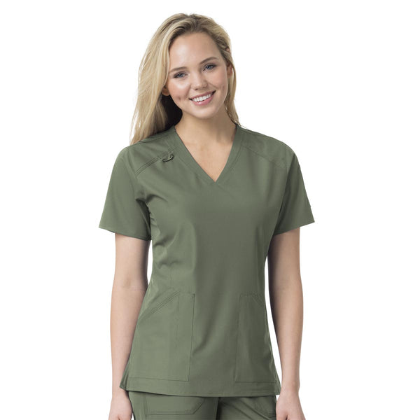 Carhartt Scrubs C12106 Women's Multi-Pocket V-Neck