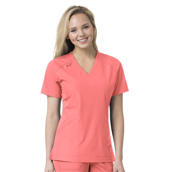 Carhartt Scrubs C12106 Women's Multi-Pocket V-Neck