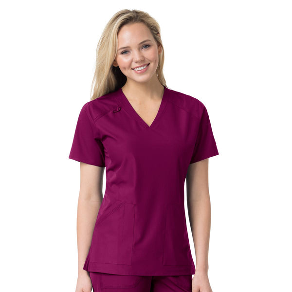 Carhartt Scrubs C12106-C Women's Multi-Pocket V-Neck - Past Season