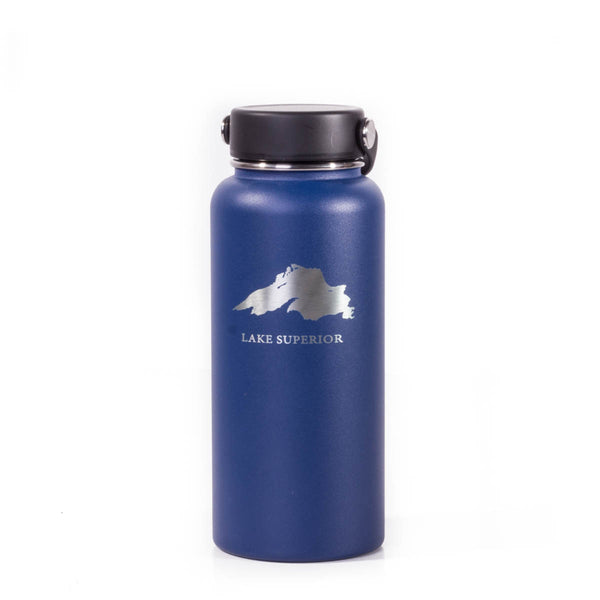 Hydro Flask W32TSLS-C 32 Ounce Wide Mouth - Lake Superior Engraved - Past Season