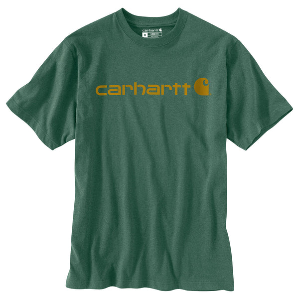 Carhartt K195-SNSL Men's Loose Fit Heavyweight SS Logo Graphic T-Shirt - Seasonal Colors