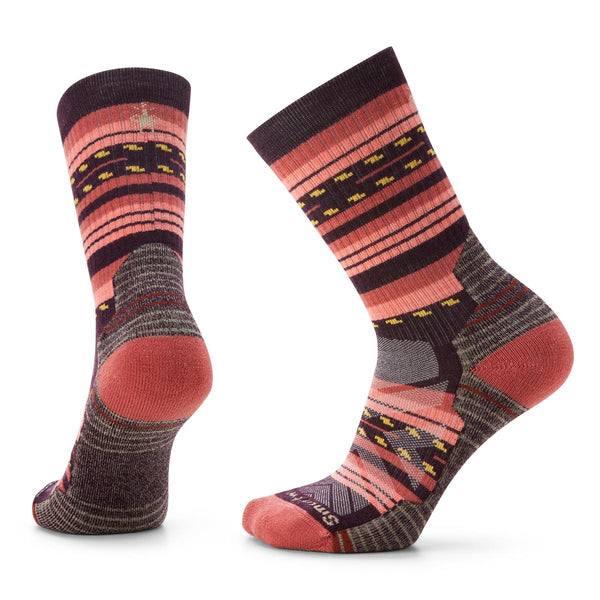 Smartwool SW001586-C Women's Hike Light Cushion Margarita Crew Socks - Past Season