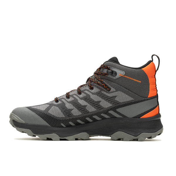 Merrell J038115 Men's Speed Eco Mid WP - Charcoal/Tangerine