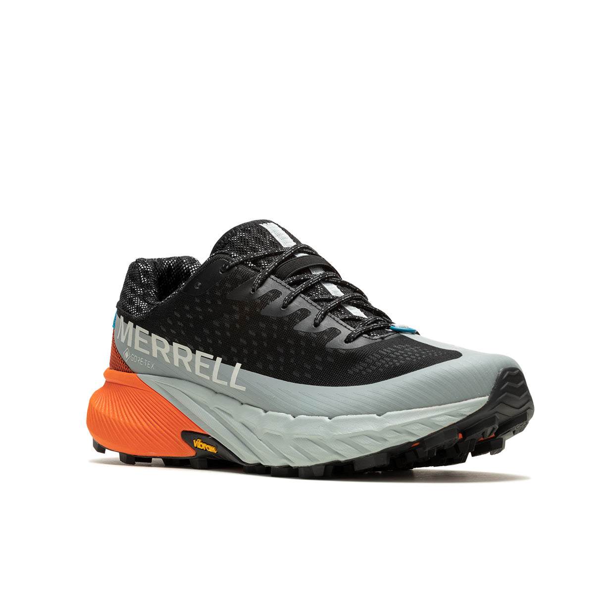 Merrell-Men's Agility Peak 5 GTX - Black/Tangerine – Getz's Inc.