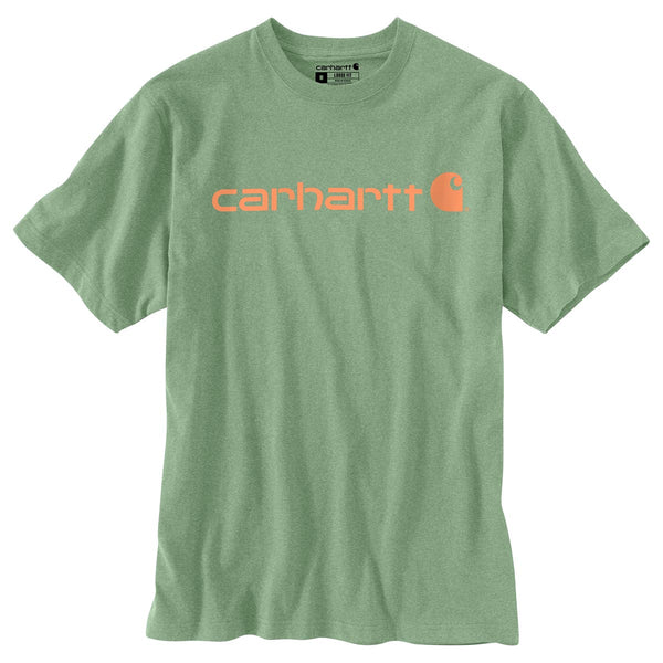 Carhartt K195-C Men's Loose Fit Heavyweight SS Logo Graphic T-Shirt - Discontinued Pricing