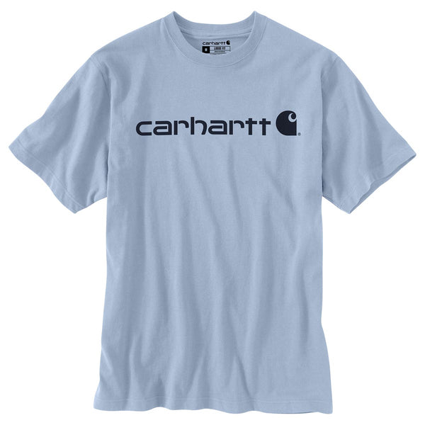 Carhartt K195-C Men's Loose Fit Heavyweight SS Logo Graphic T-Shirt - Discontinued Pricing