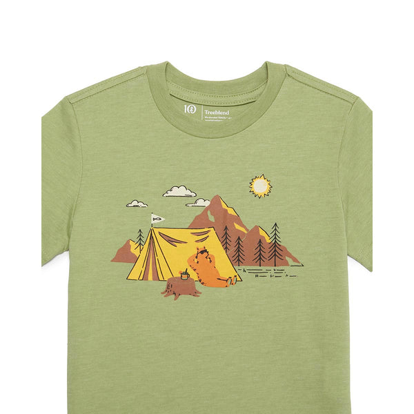 Tentree KCU5108 Kids' Camping T-Shirt