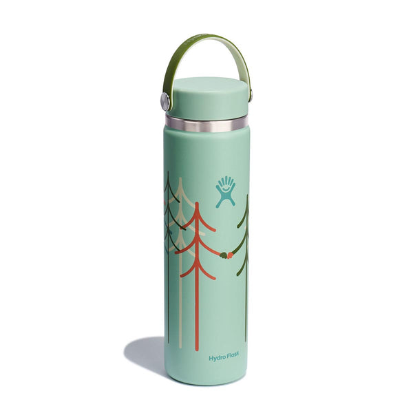 Hydro Flask LE-W24BTS 24 Ounce Wide Mouth Flex Cap - Treeline - Past Season