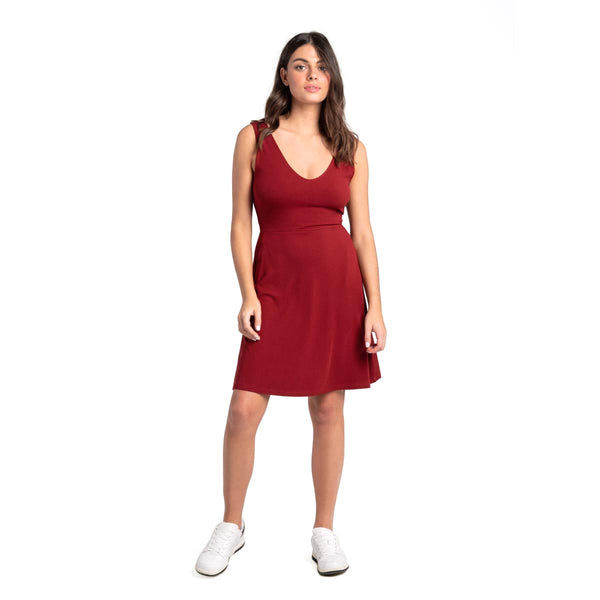 Lole LSW4308 Women's Traverse V-Neck Dress