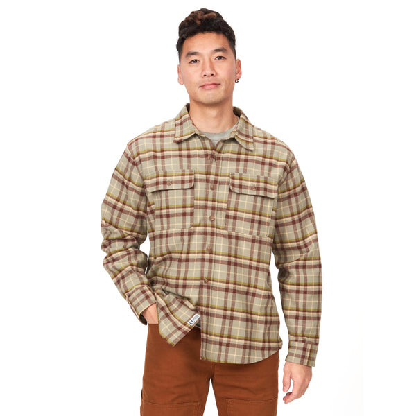 Marmot M14661 Men's Doran Midweight Flannel Long Sleeve