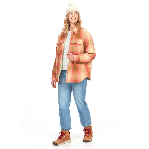 Marmot M14675 Women's Ridgefield Sherpa Flannel Jacket