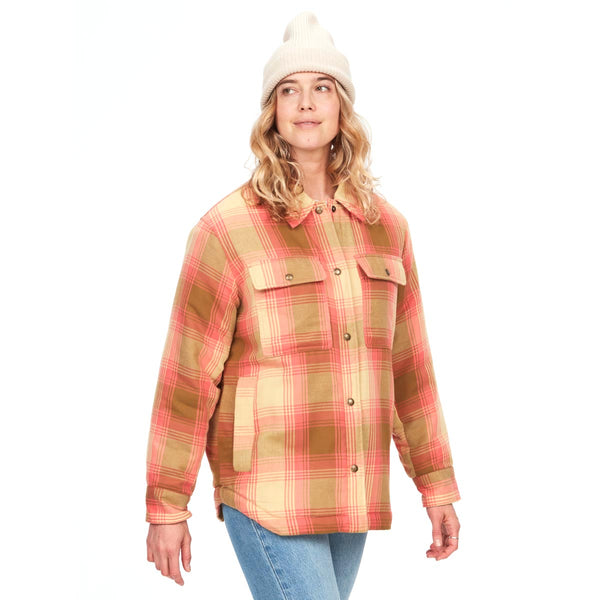 Marmot M14675 Women's Ridgefield Sherpa Flannel Jacket