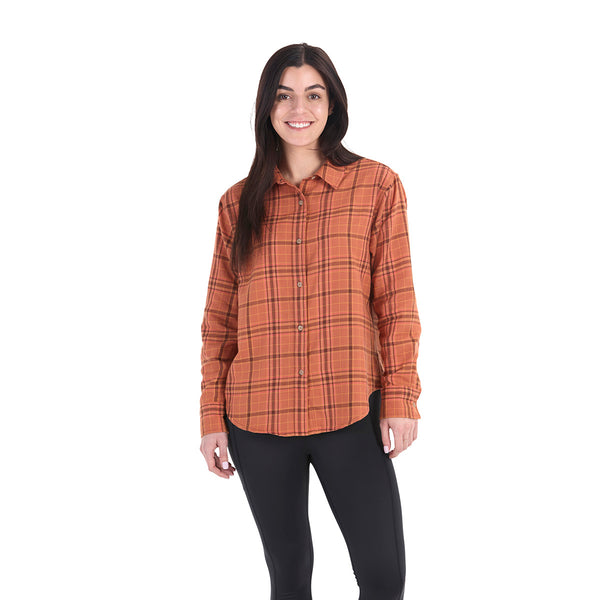 Marmot M14836 Women's Fairfax Novelty Lightweight Flannel Long Sleeve