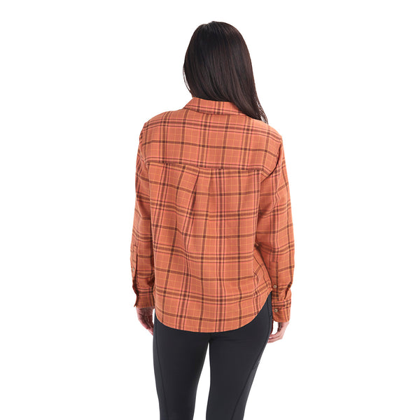 Marmot M14836 Women's Fairfax Novelty Lightweight Flannel Long Sleeve