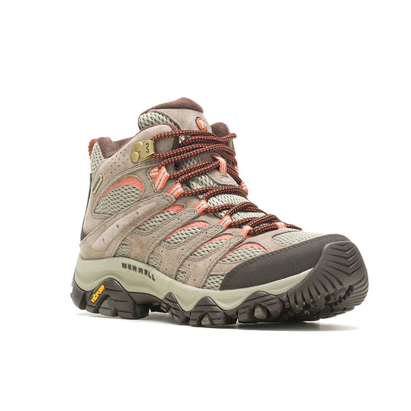 Merrell J035848 Women's Moab 3 Mid Waterproof - Bungee Cord