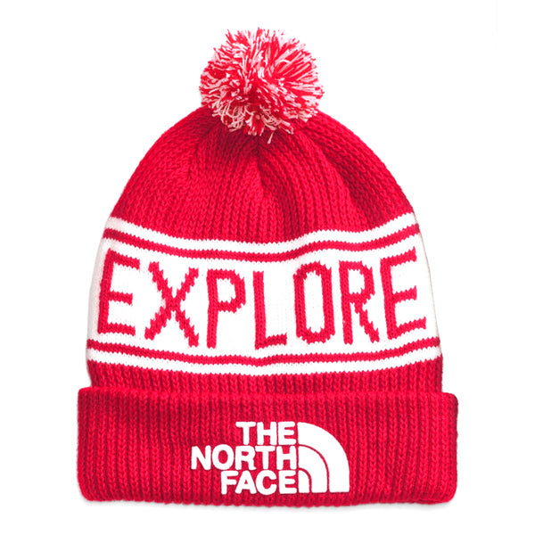 The North Face NF0A3FMP Retro TNF Pom Beanie