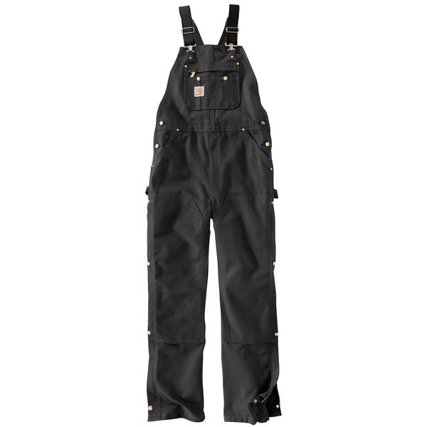 Carhartt R37 Men's Loose Fit Firm Duck Bib Overall - Unlined -  Discontinued Pricing