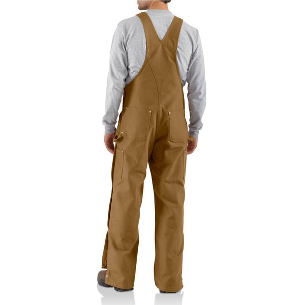 Carhartt R37 Men's Loose Fit Firm Duck Bib Overall - Unlined -  Discontinued Pricing