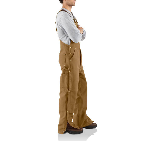 Carhartt R37 Men's Loose Fit Firm Duck Bib Overall - Unlined -  Discontinued Pricing