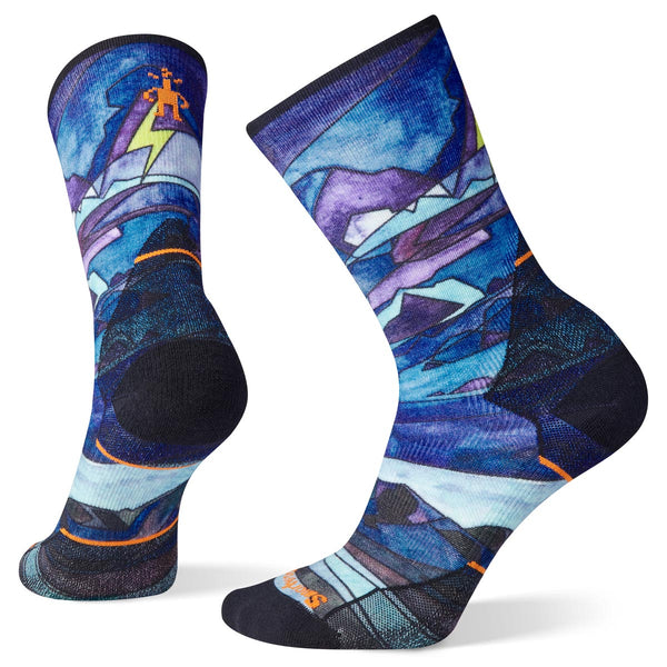 Smartwool SW001751 Women's Athlete Edition Run Print Crew