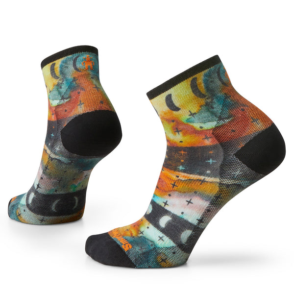 Smartwool SW002114 Women's Bike Zero Cushion Celestial Print Ankle