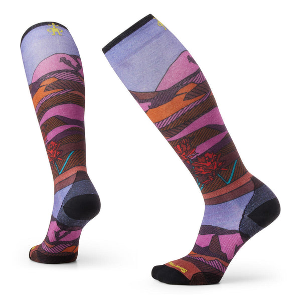 Smartwool SW002165 Women's Ski Zero Cushion Floral Field OTC