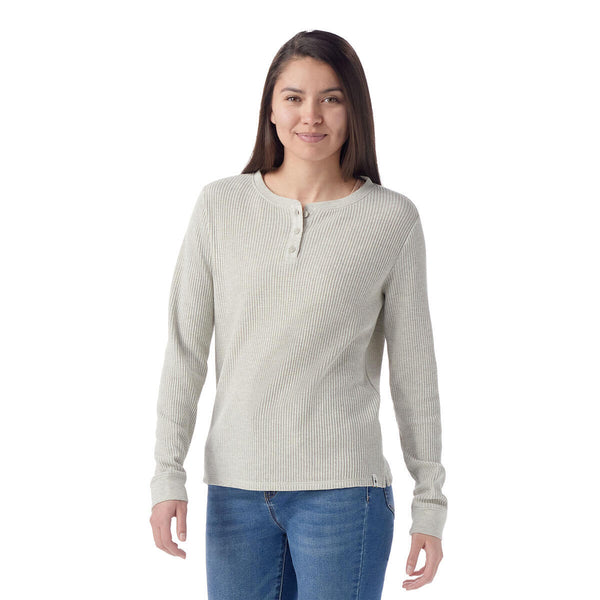 Smartwool SW002606 Women's Waffle Long Sleeve Henley