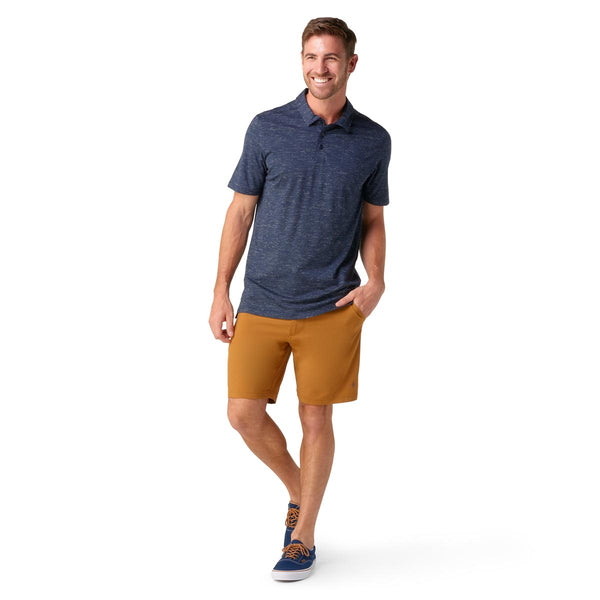 Smartwool SW016580 Men's Merino Hemp Blend Short Sleeve Polo