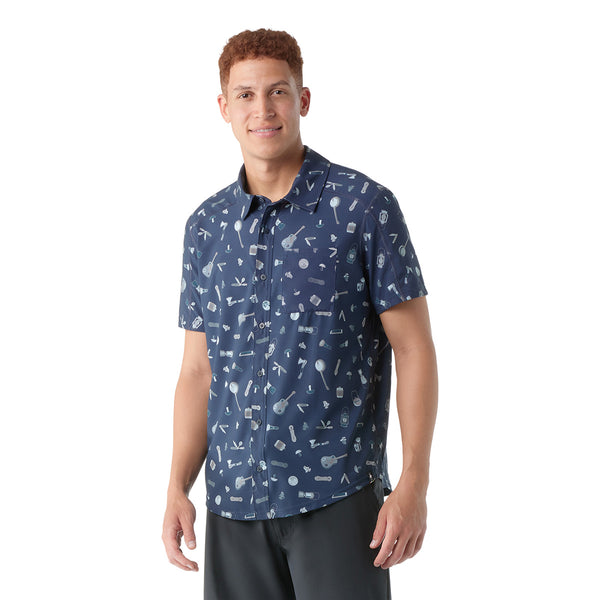 Smartwool SW017017 Men's Everyday Short Sleeve Button Down