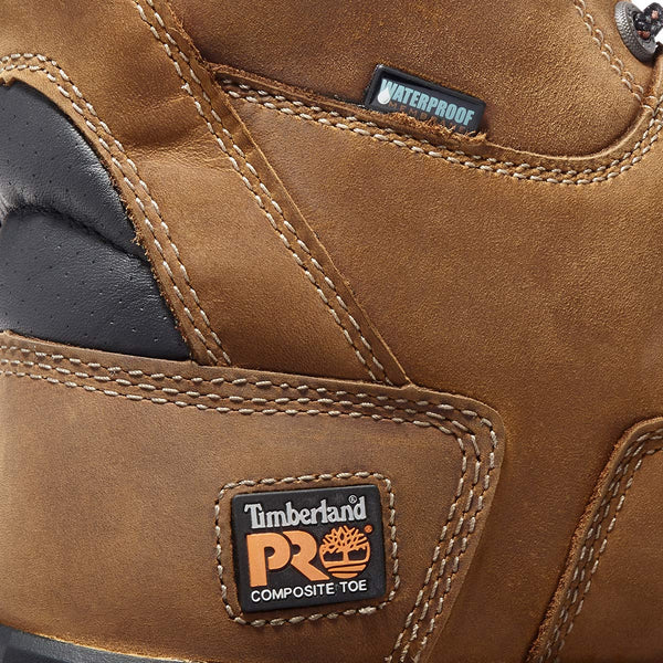 Timberland 192671 Men's Boondock 8 Inch Composite Safety Toe Waterproof - Wide