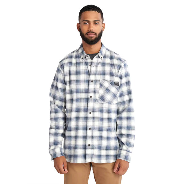 Timberland TB0A64AW Men's Woodfort Long Sleeve Lightweight Flannel Flex Shirt