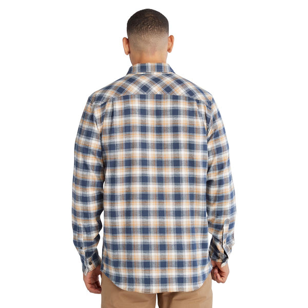 Timberland TB0A64AW Men's Woodfort Long Sleeve Lightweight Flannel Flex Shirt