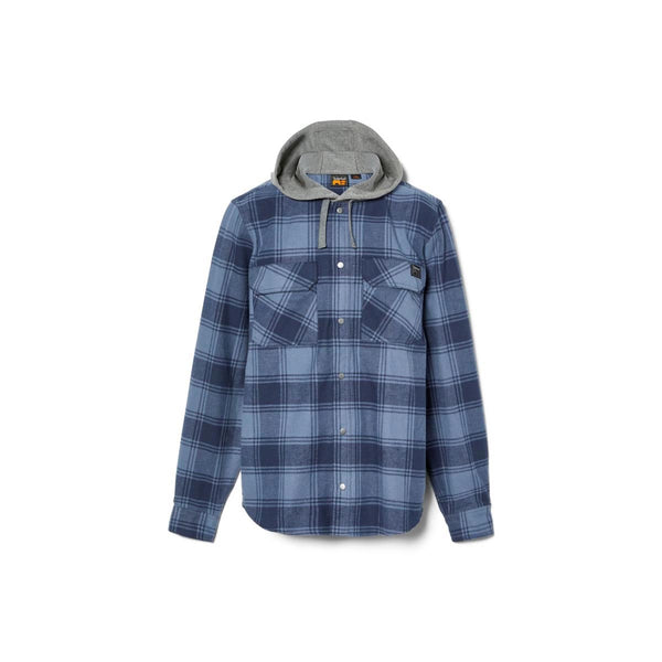 Timberland TB0A64DD Men's Woodfort Flannel Sweatshirt Hoodie