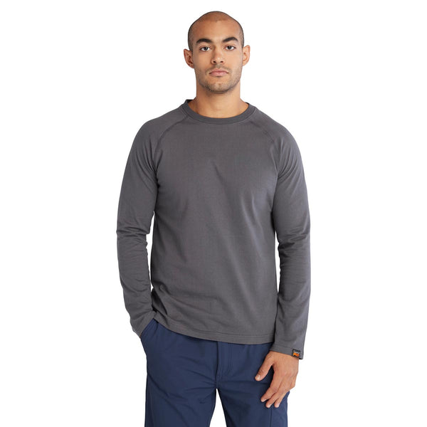 Timberland TB0A64QD Men's Core Reflective Pro Logo Long Sleeve T-Shirt