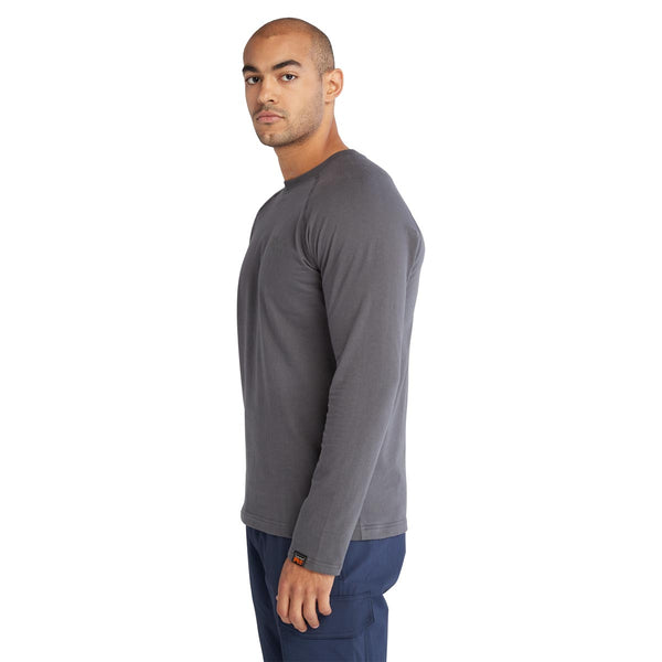 Timberland TB0A64QD Men's Core Reflective Pro Logo Long Sleeve T-Shirt