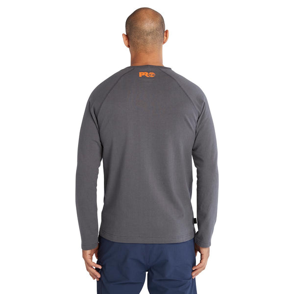 Timberland TB0A64QD Men's Core Reflective Pro Logo Long Sleeve T-Shirt