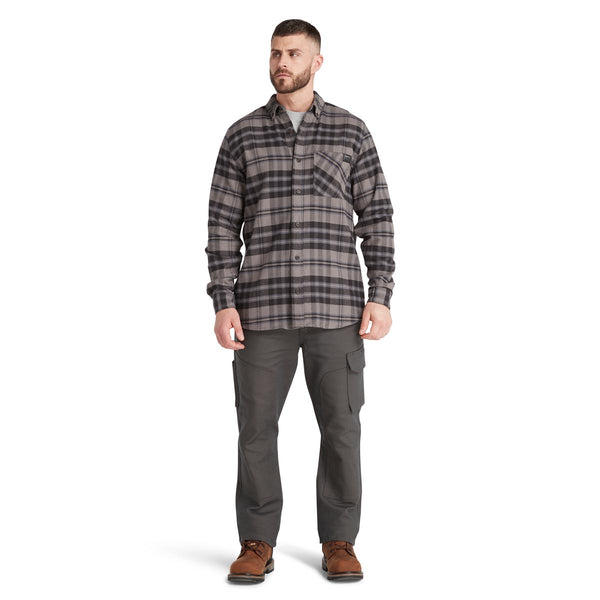 Timberland TB0A6D4T Men's Woodfort Midweight Flannel Shirt