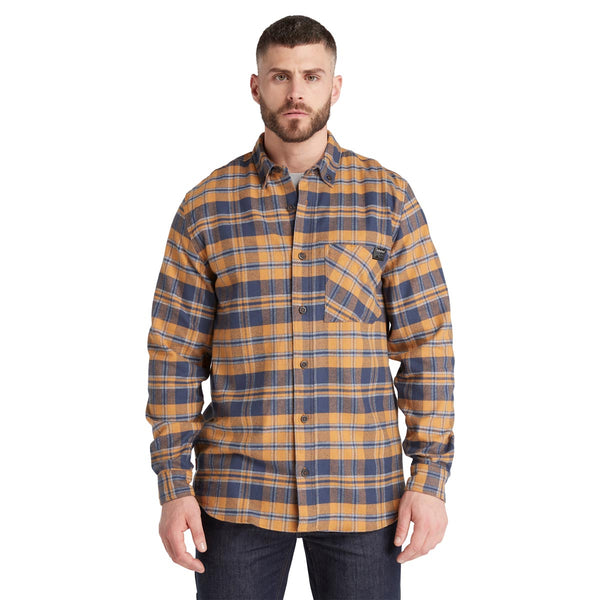 Timberland TB0A6D4T Men's Woodfort Midweight Flannel Shirt