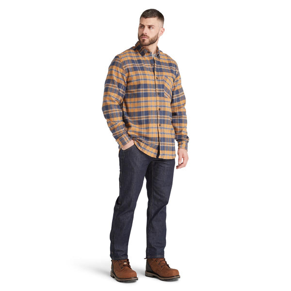 Timberland TB0A6D4T Men's Woodfort Midweight Flannel Shirt