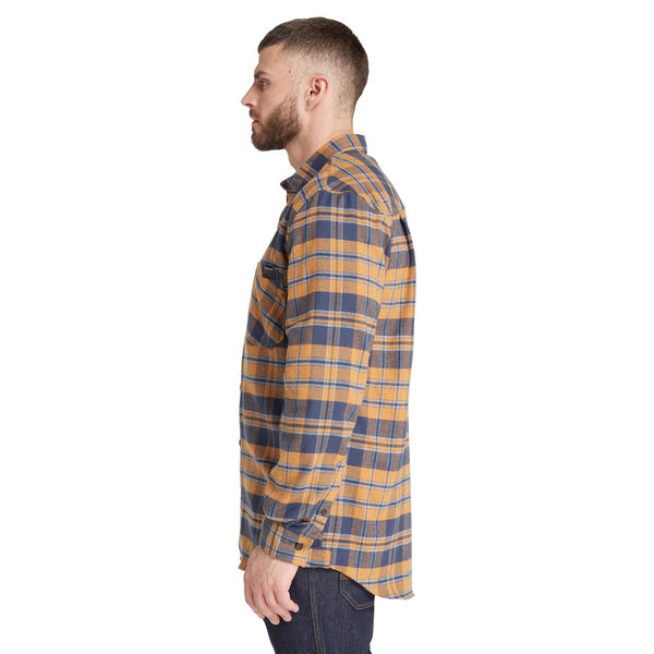 Timberland TB0A6D4T Men's Woodfort Midweight Flannel Shirt