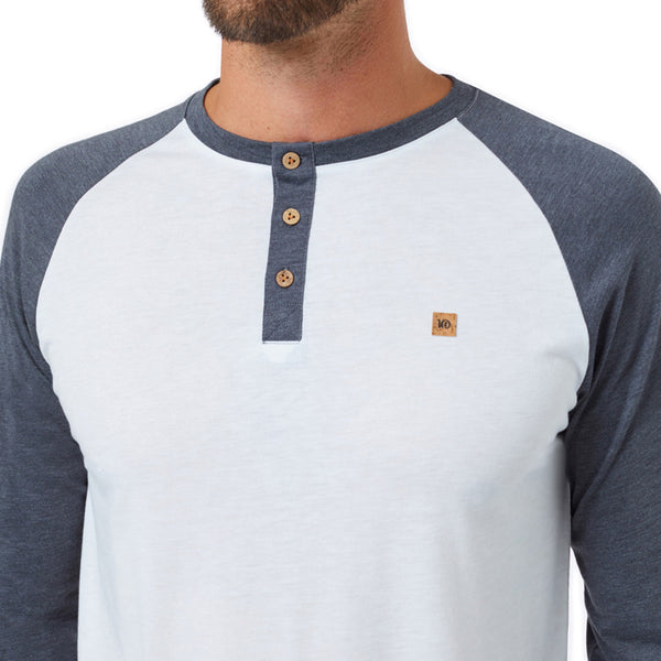 Tentree TCM2308 Men's TreeBlend Classic Henley Longsleeve