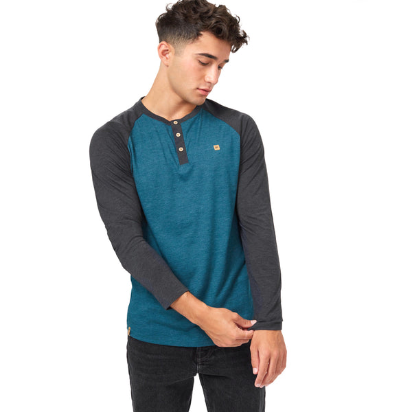 Tentree TCM2308 Men's TreeBlend Classic Henley Longsleeve